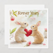 Romantische Sonnenkarte - für immer Feiertagskarte (Vorne/Hinten)