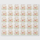 Romantische Sonnenkarte - für immer Geschenkpapier (Flach)