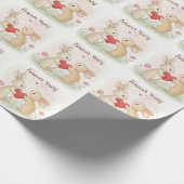 Romantische Sonnenkarte - für immer Geschenkpapier (Ecke)