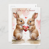 Romantische Sonnenkarte Urlaub Postkarte (Vorne/Hinten)