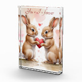 Romantische Sonnenkarte Urlaub Postkarte Fotoblock (Rechts)