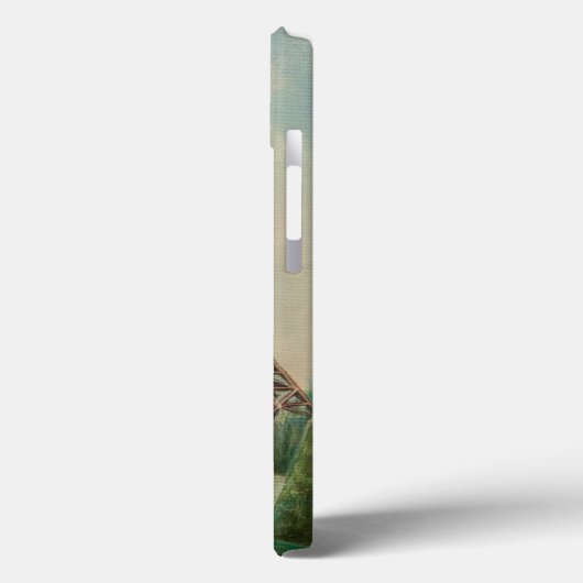 Romantische Spaziergänger im Eiffelturm Case-Mate iPhone Hülle (Rückseite / Links)