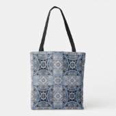 Romantische Spitze: Helle Abstrakte Printwerbung. Tasche (Rückseite)