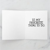 ROMANTISCHE SPOONINGKARTE FÜR DIE EHEFRAU ODER DEN KARTE (Innenseite)