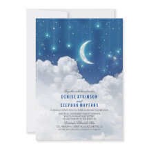 Romantische Sterne und Mondhochzeiten