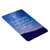 Romantische Sterne Zitat Magnet (Rechte Seite)