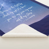 Romantische Sterne Zitat Sherpadecke (3/4)