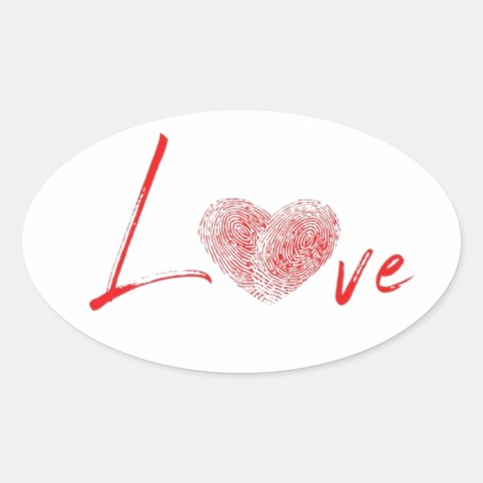 Romantische Sticker für Valentinstag (Vorderseite)
