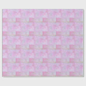 Romantische süße Happy New Year 2016 Soft Pink Geschenkpapier (Flach)