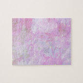 Romantische süße Happy New Year 2016 Soft Pink Puzzle (Horizontal)