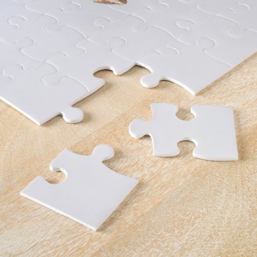 Romantische süße Liebe Moderne Donut Tic Tac Toe Puzzle (Seite)