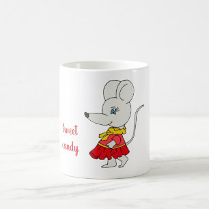 Romantische Süßmäuse Kaffeetasse