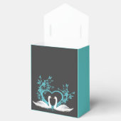 Romantische Swans Custom Zent Fevor Box Geschenkschachtel (Geöffnet)