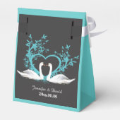 Romantische Swans Custom Zent Fevor Box Geschenkschachtel (Rückseite)