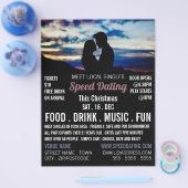 Romantische Szene, Speed Verabredet Event-Werbung Flyer (Einzeln)