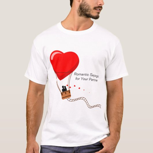 Romantische T - Shirt (Vorderseite)