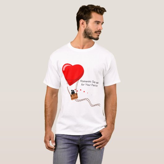 Romantische T - Shirt (Vorne ganz)