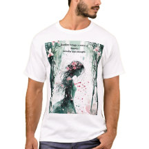 Romantische Täler, anmutiger Bambus, Zitat aus der