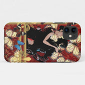 Romantische Tänzer und Schmetterlinge Case-Mate iPhone Hülle (Rückseite (Horizontal))
