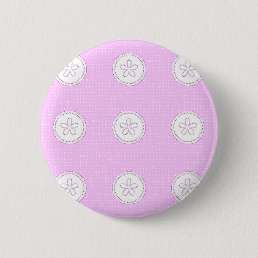 romantische Tapete Button (Vorderseite)