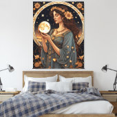 Romantische Tarot Leinwanddruck (Insitu (Schlafzimmer))
