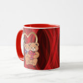 Romantische Tasse (Vorderseite Links)