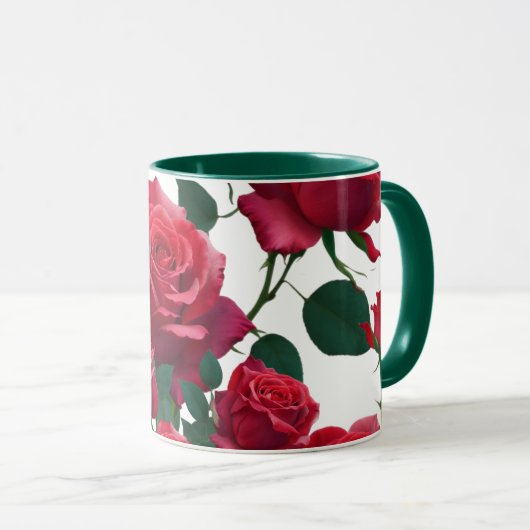 Romantische Tasse (VorderseiteRechts)