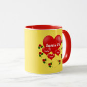 Romantische Tasse der Sweetietorte (VorderseiteRechts)