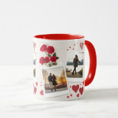 Romantische Tasse - Perfektes Geschenk für Paare (VorderseiteRechts)