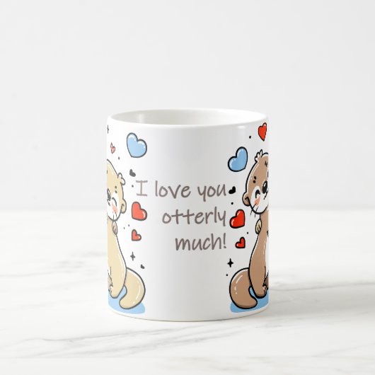 Romantische Tasse von Umarmungsschaltern (Mittel)