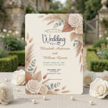 Romantische Terrakotta Boho-Chic-Hochzeit