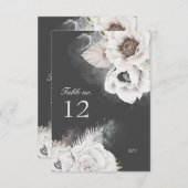 romantische Tischnummer (Vorne/Hinten)