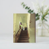 Romantische Treppe in Keszthely, Ungarn Postkarte (Stehend Vorderseite)