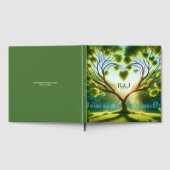 Romantische Treppenkleidung Gästebuch (Voll)