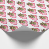 Romantische Triceratops sind meine Geschenkpapier (Ecke)