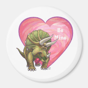 Romantische Triceratops sind meine Magnet