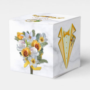 Romantische tropische Hochzeit Geschenkschachtel