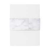 Romantische Tropische Hochzeitband Einladungsbanderole (Rückseitenbeispiel)