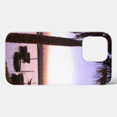 Romantische tropische Landschaft Case-Mate iPhone Hülle (Rückseite (Horizontal))