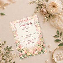 Romantische Tulpenwiese Hochzeit