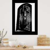 Romantische Tür Poster (Küche)