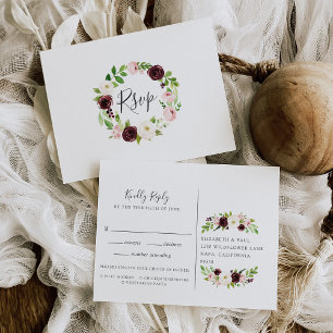 Romantische UAWG Postkarte mit Auswahl an Gerichte