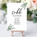 Romantische und elegante Hochzeitsfeier Tischnumme Tischnummer<br><div class="desc">Erleben Sie den Charme Ihrer Hochzeitsfeier mit unserer romantischen Elegant-Tischnummer. Diese Tischnummer wurde mit dem Ziel entwickelt, jedem Tisch eine Touch Romantik zu verleihen. Das delikate Design ergänzt jedes Hochzeitsthema mühelos und sorgt für eine nahtlose Mischung aus Eleganz und Stil. Personalisieren Sie sie mit den Namen Ihrer Gäste für eine...</div>
