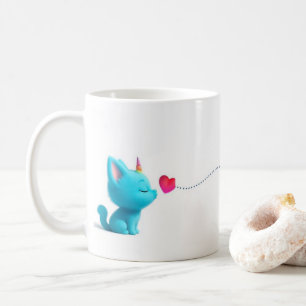 Romantische und lustige Niedliche Kreaturen Liebe Kaffeetasse