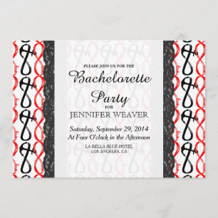 Romantische und moderne Liebe Anchor Einladung