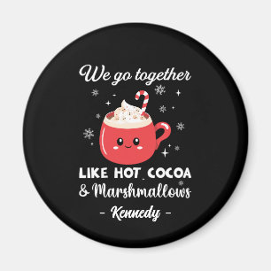 Romantische und sonnige Weihnachten Magnet