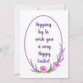 Romantische Urlaubskränke Tulip Blume Ostern (Vorderseite)