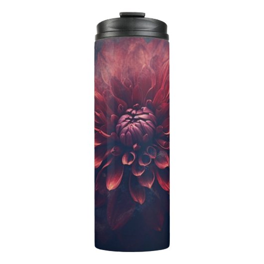 Romantische Urlaubssaison florales Design Tumbler Thermosbecher (Vorderseite)