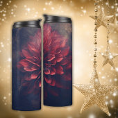 Romantische Urlaubssaison florales Design Tumbler Thermosbecher