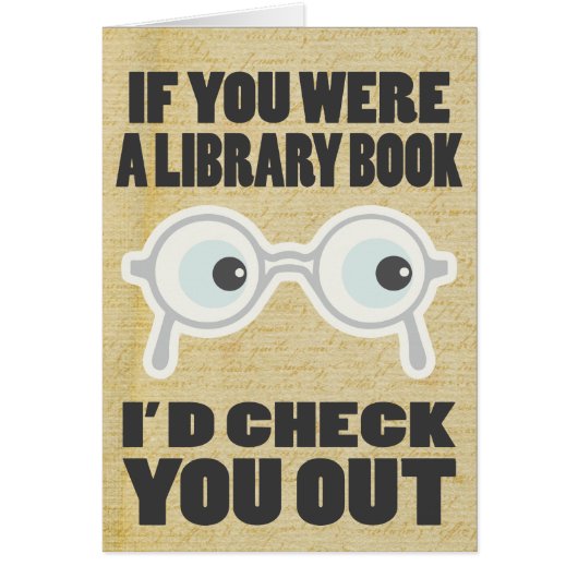 Romantische Valentinins Buch Lovers Grußkarte (Vorne)